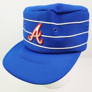 Atlanta Braves Vintage Pillbox Hat Snapback Cap MLB Baseball Unworn NWOT